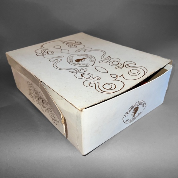 70s Red Fruit Cluster Wood  Platform Sandals - Picture 13 of 13